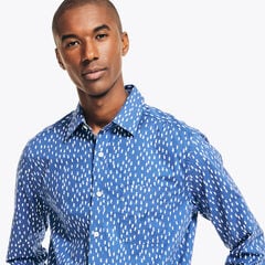 PRINTED SHIRT,Pure Adriatic Sea Wash,large