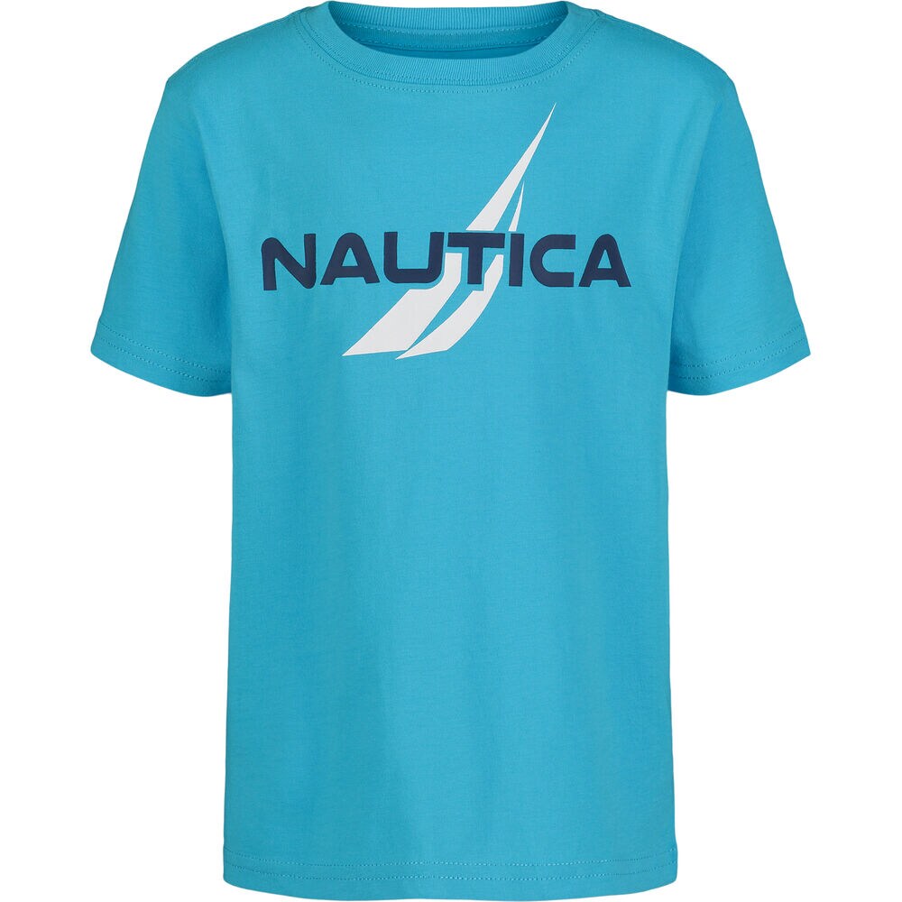 Toddler Boys' Simple Sail T-Shirt (2T-4T),Aqua Sky,large