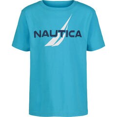 Toddler Boys' Simple Sail T-Shirt (2T-4T),Aqua Sky,large