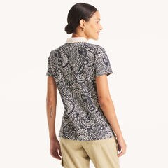 Printed Polo,Navy,large
