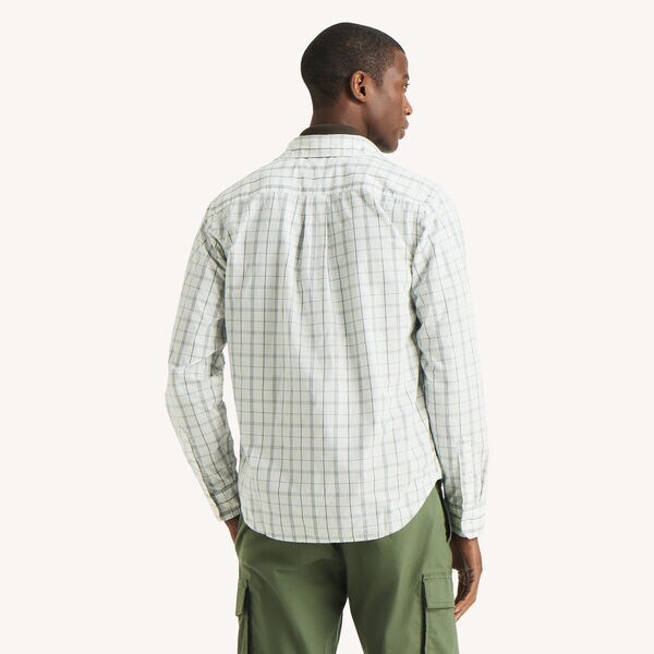 Classic Fit Plaid Shirt