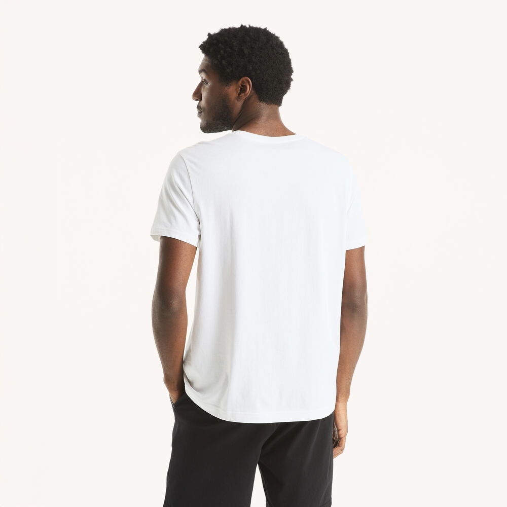 Polar Bear Graphic T-Shirt,Bright White,large