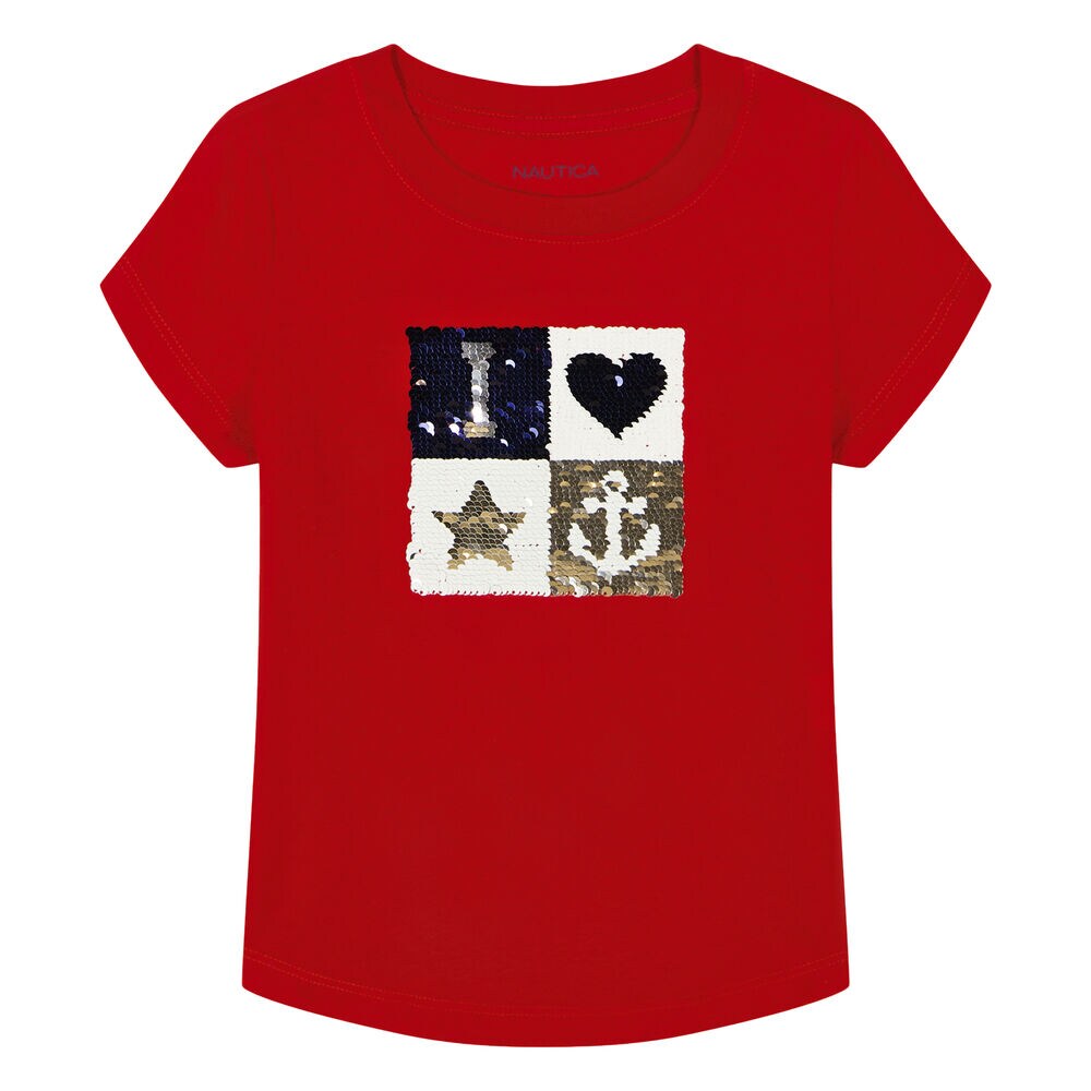 Toddler Girls' Icon Blocks T-Shirt (2T-4T),Pale Orchid,large