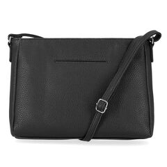 Zip Crossbody Bag,Black,large