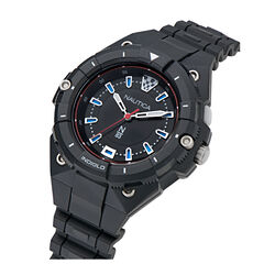 Coronado Bay 3-Hand Watch,Black,large