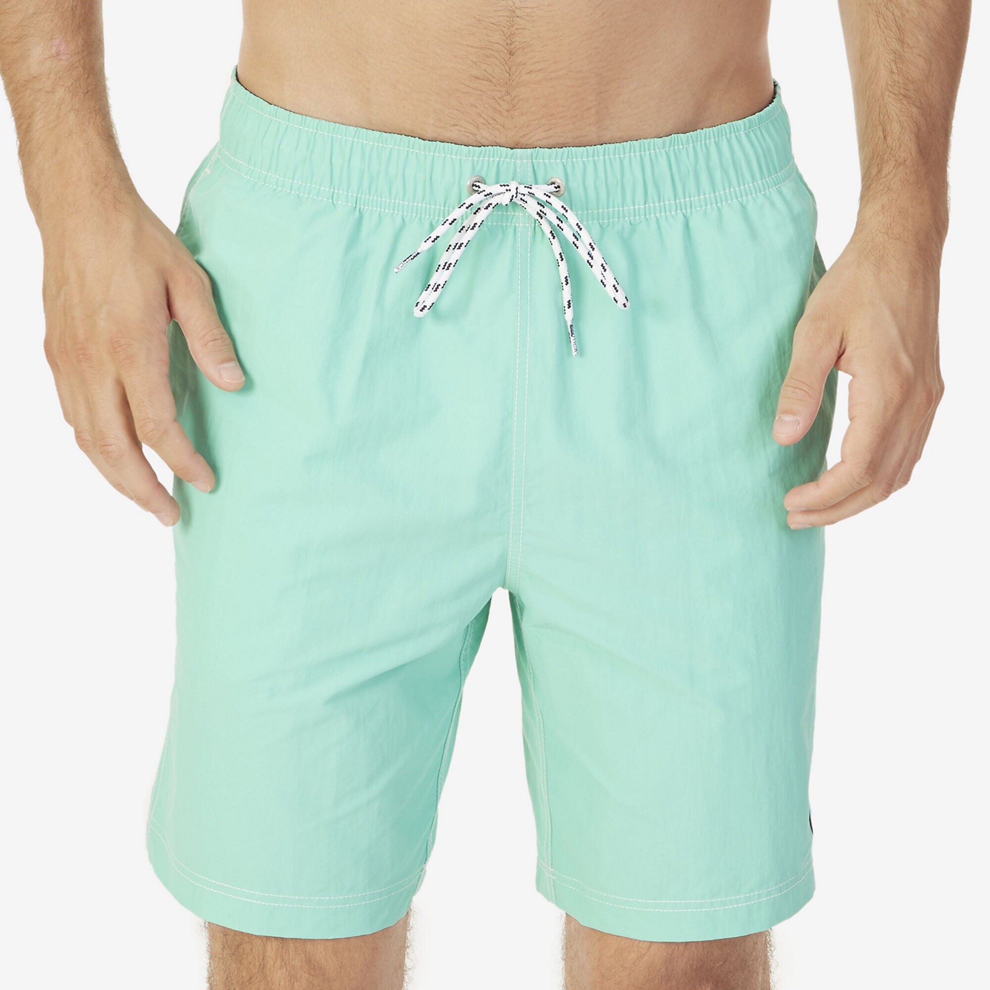 8" SOLID QUICK-DRY SWIM,Mint Spring,large