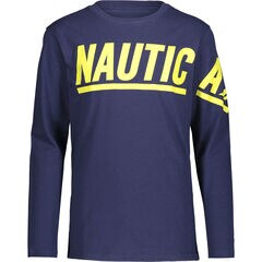 TODDLER BOYS' LOGO LONG-SLEEVE T-SHIRT (2T-4T),J Navy,large