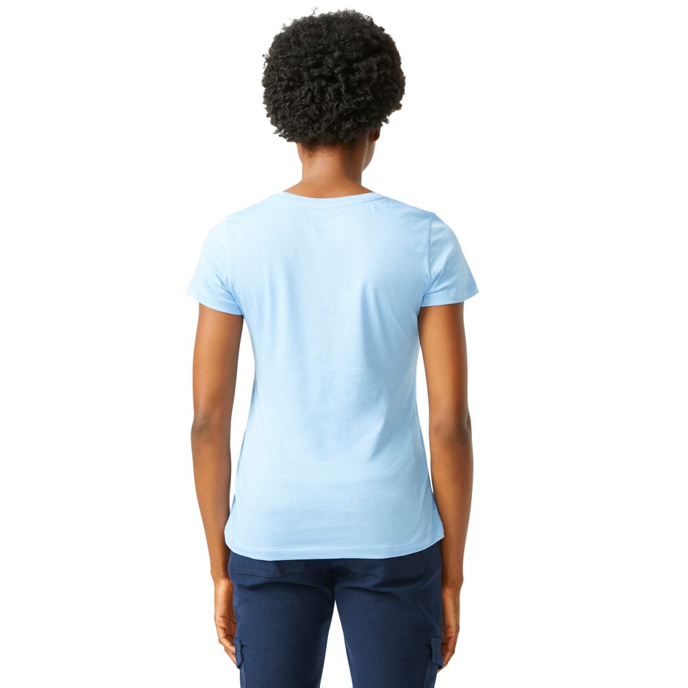 SOLID CREWNECK T-SHIRT,Bolt Blue,large
