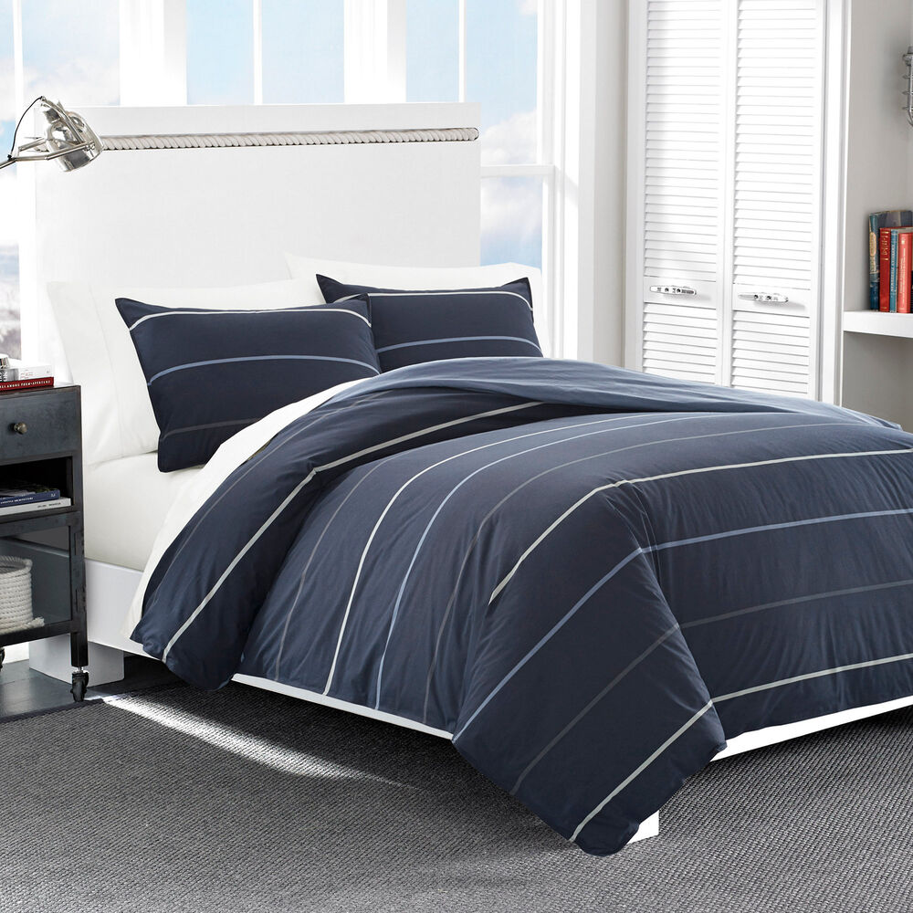 Southport Comforter Set,Navy,large