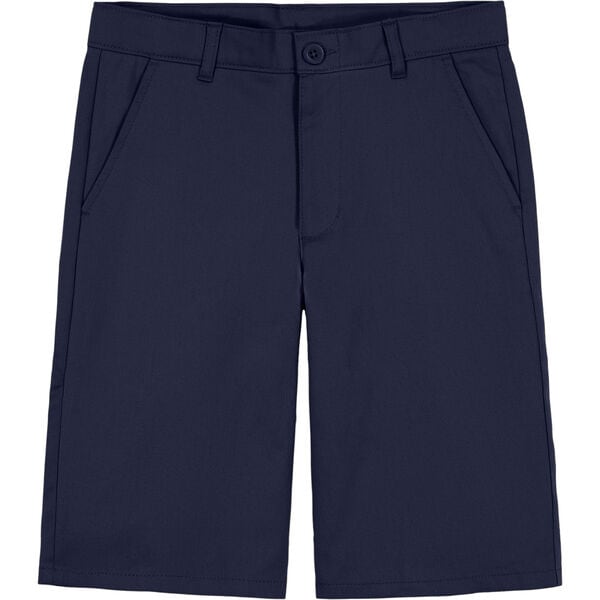 BOYS' FLAT FRONT STRETCH WAIST SHORT (8-18)
