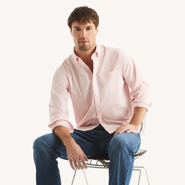 Classic Fit Wrinkle-Resistant Plaid Shirt