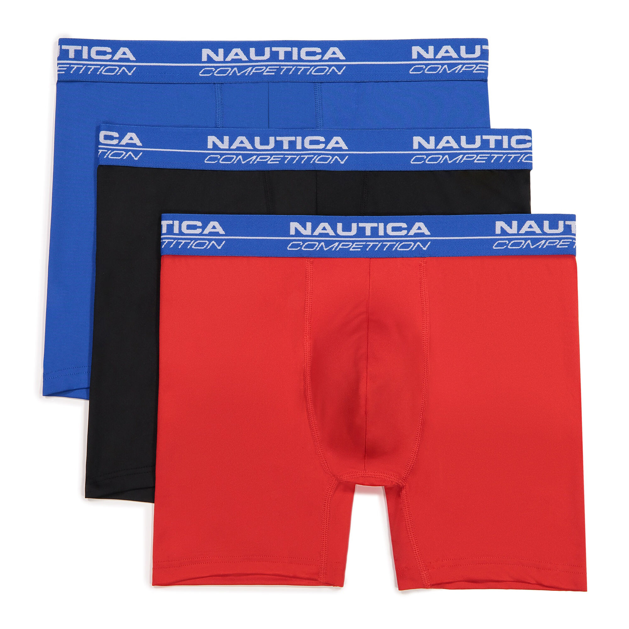 COMPETITION PERFORMANCE BOXER BRIEF, 3-PACK,South Beach Aqua,large