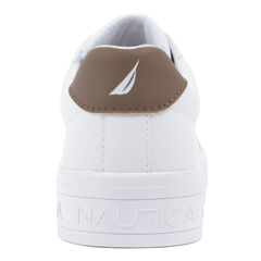 Logo Lace-Up Sneaker,Shell,large
