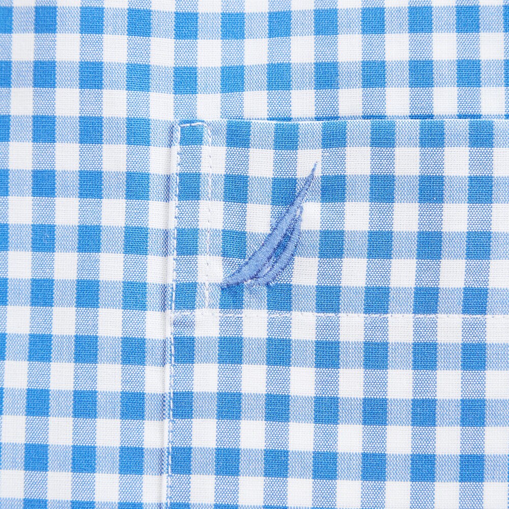 SLIM FIT WRINKLE-RESISTANT PLAID SHIRT,Rolling River Wash,large