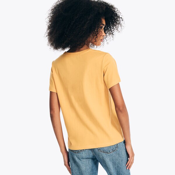 NAUTICA JEANS CO. FOIL LOGO GRAPHIC T-SHIRT