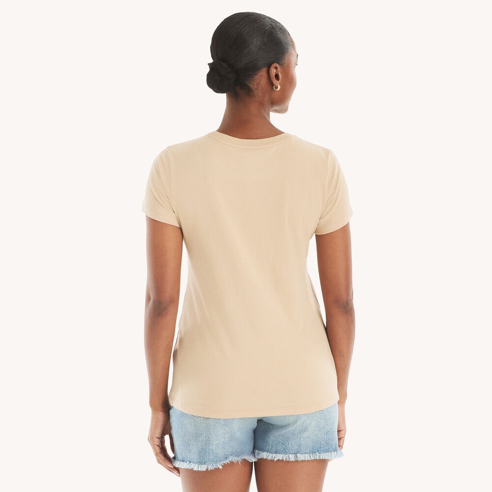 Puff Beach Graphic T-Shirt,Dark Bone White,large