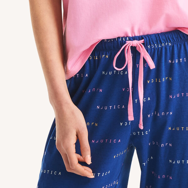 Printed Pajama Pant Set