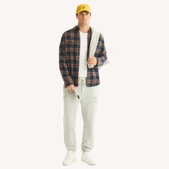 Fleece Jogger,Grey Heather,large