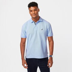 Classic Fit Performance Deck Polo,Azure Blue,large