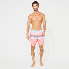 8" COLORBLOCK QUICK-DRY SWIM,Pale Coral,large