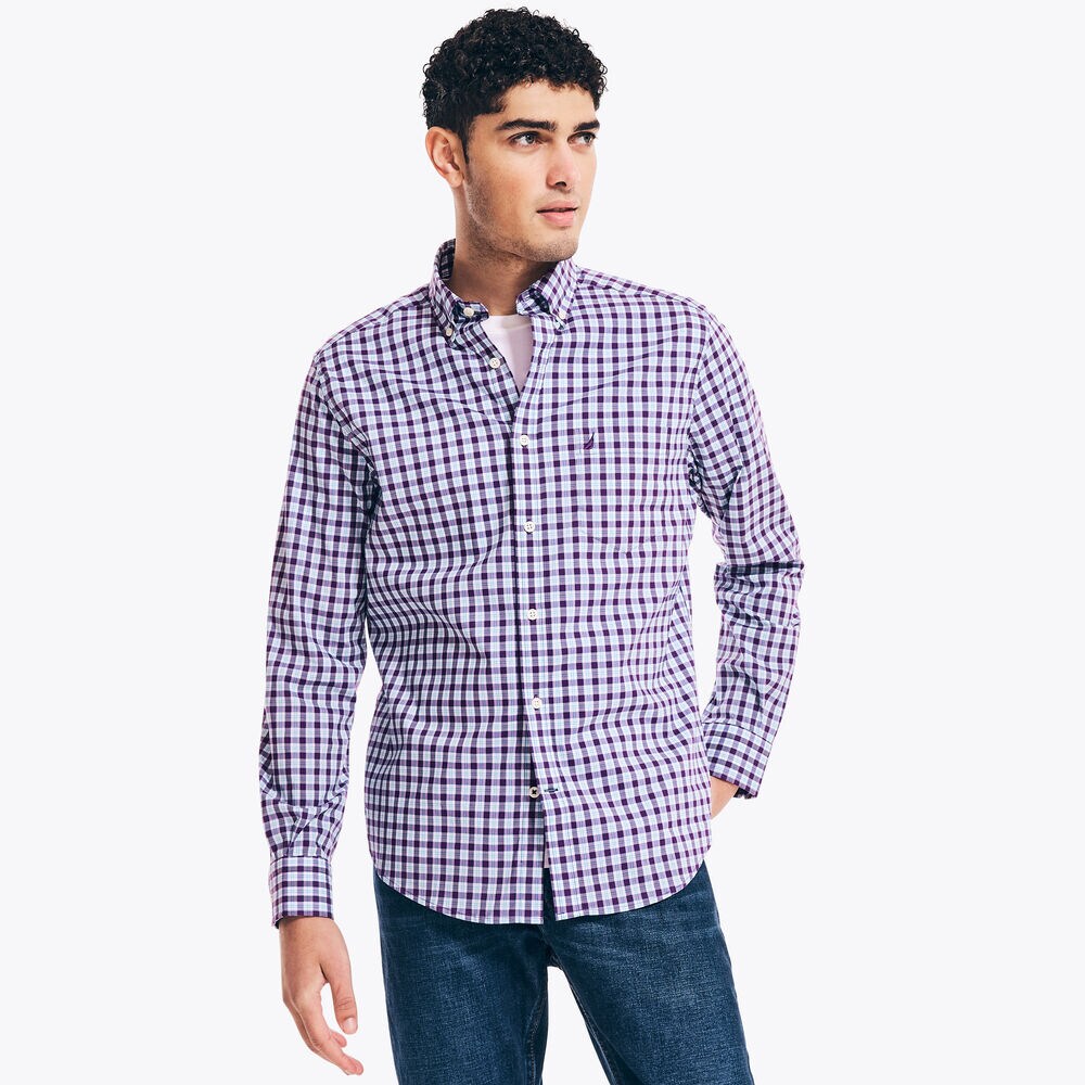 NAVTECH PLAID SHIRT,Ridge,large
