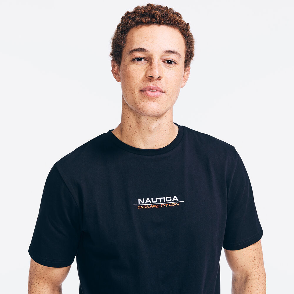 COMPETITION LOGO GRAPHIC T-SHIRT,True Black,large