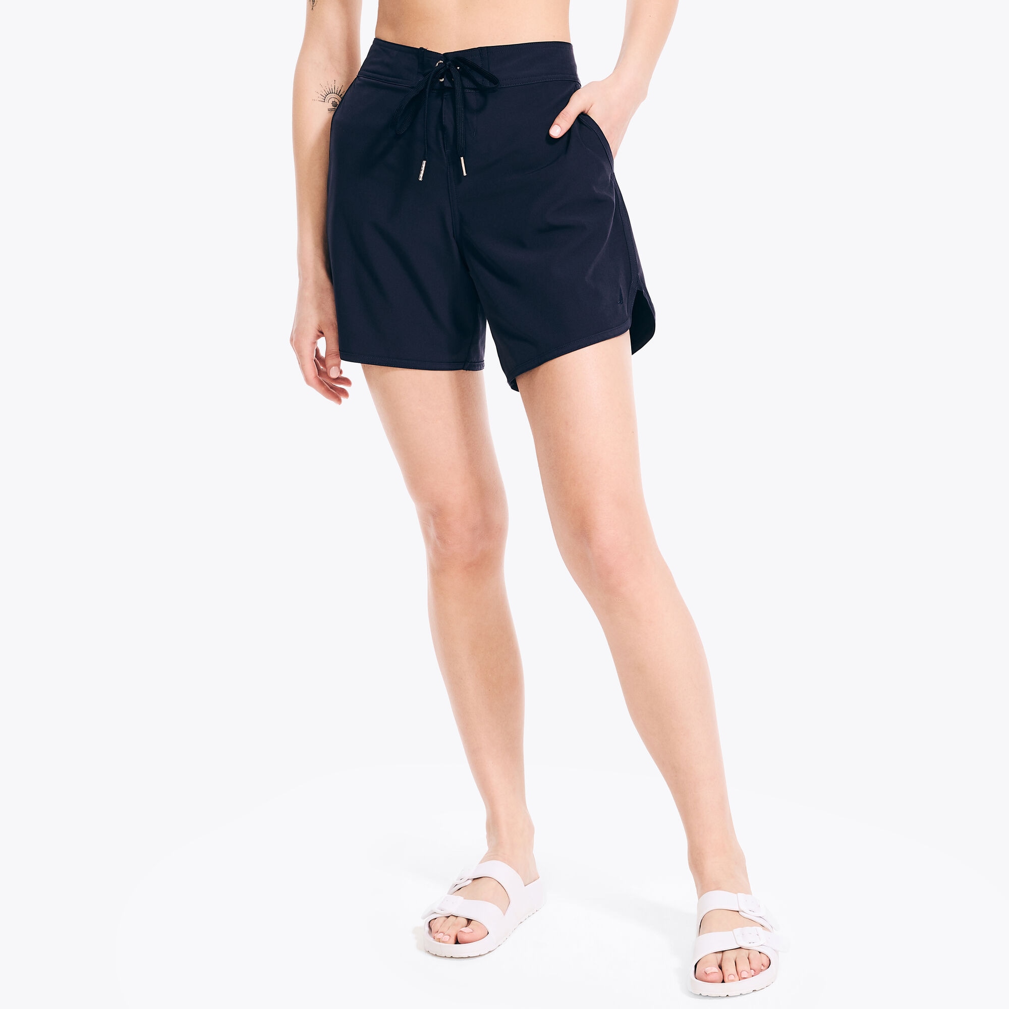 7" Board Short Swim,Stellar Blue Heather,large