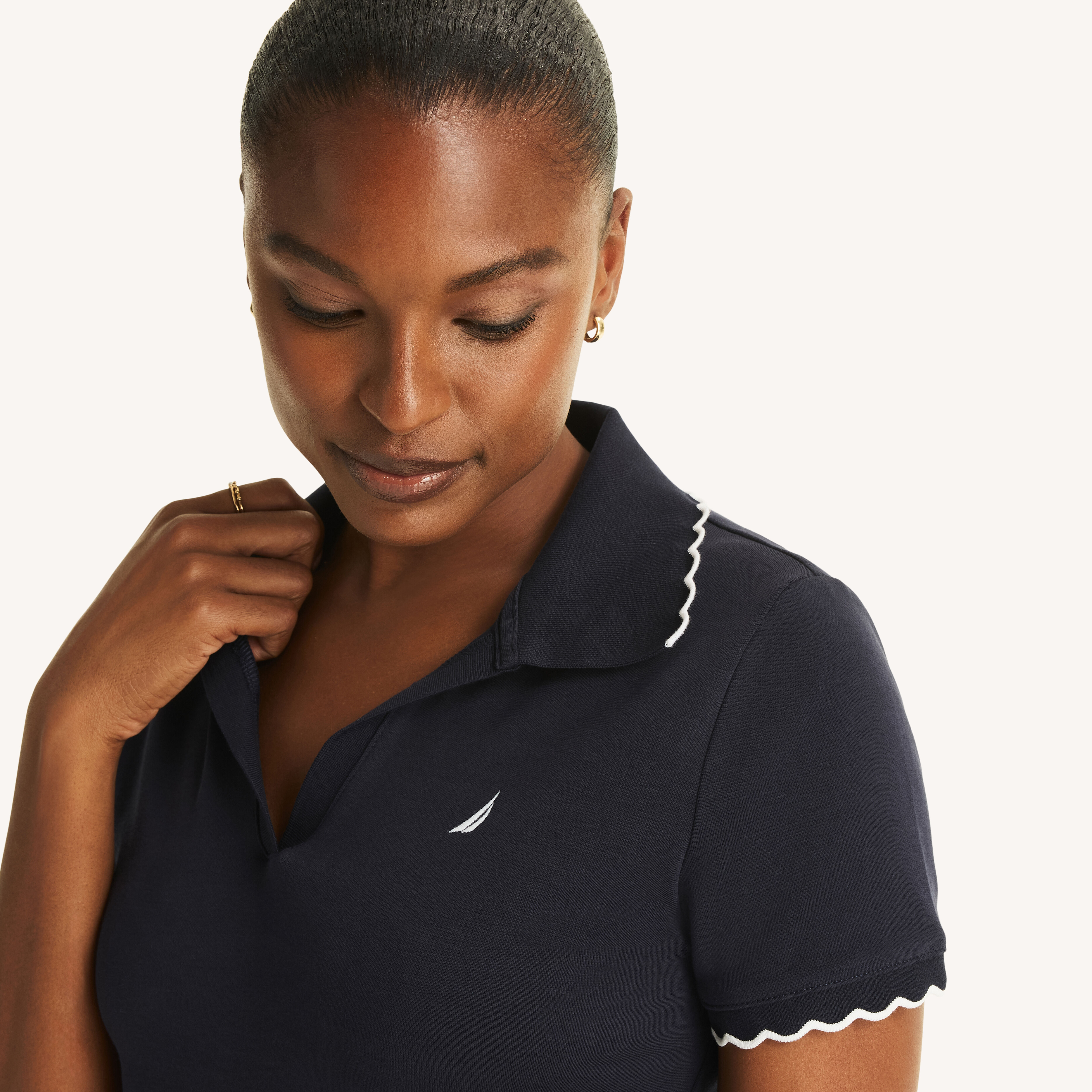 Scalloped Deck Polo Dress | Nautica