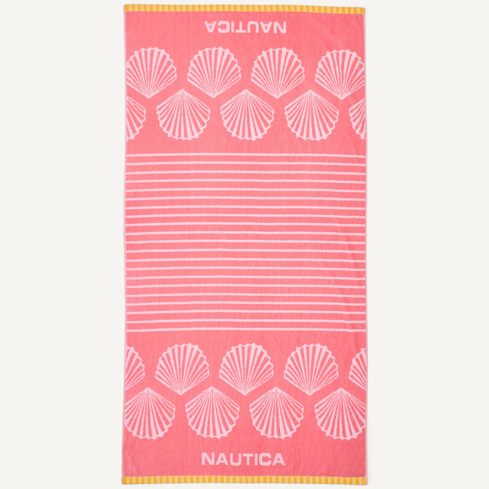 Shell Beach Towel,Oxford Pink,large