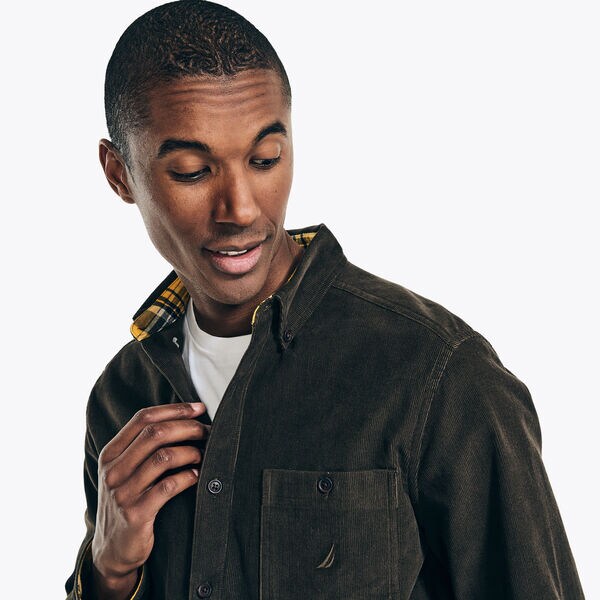 Corduroy Flannel Shirt