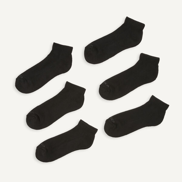 ATHLETIC CORE QUARTER SOCKS, 6-PACK