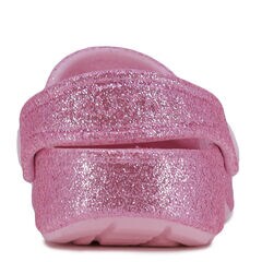 GIRLS' GLITTER CLOG,Teaberry,large