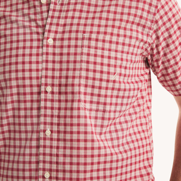 Big & Tall Plaid Short-Sleeve Shirt