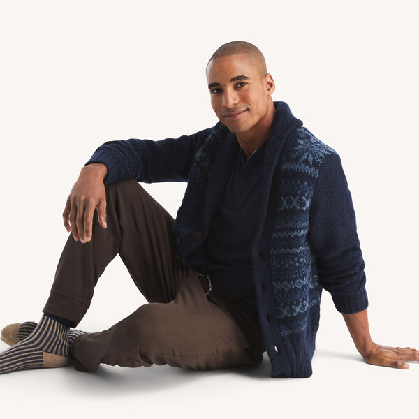 Printed Waffle-Knit Jogger Sleep Pant - 2 Pack