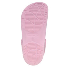 GIRLS' RAINBOW GLITTER CLOG,Cabana Pink,large