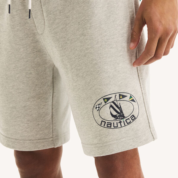 9" Fleece Graphic Short