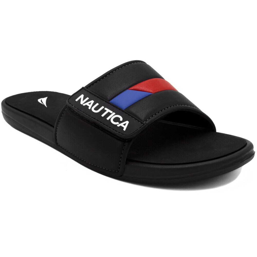 Bower 2 Slide Sandal in Black,True Black,large
