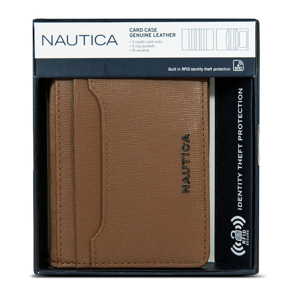 Saffiano Leather Card Case