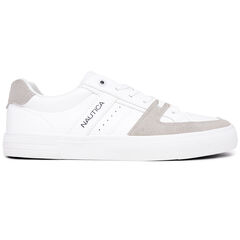 Logo Lace-Up Sneaker,Bright White,large