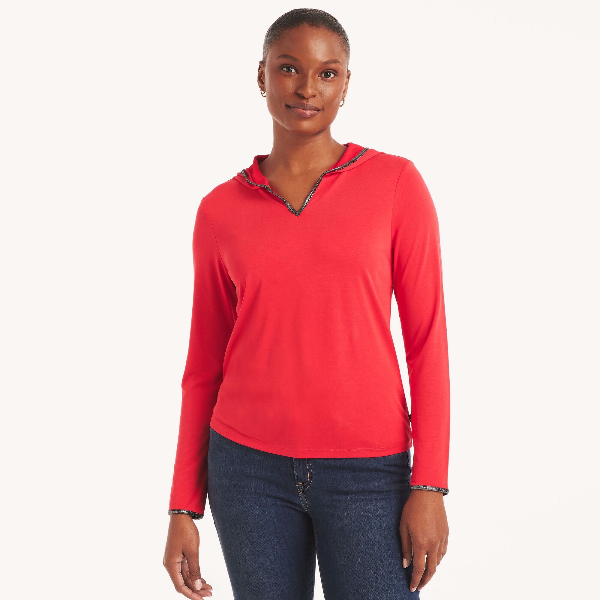 Slim-Fit Shirt,Sailor Red,large