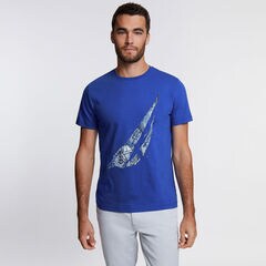 Artist Series brand icon Crewneck T-Shirt,Lapis,large