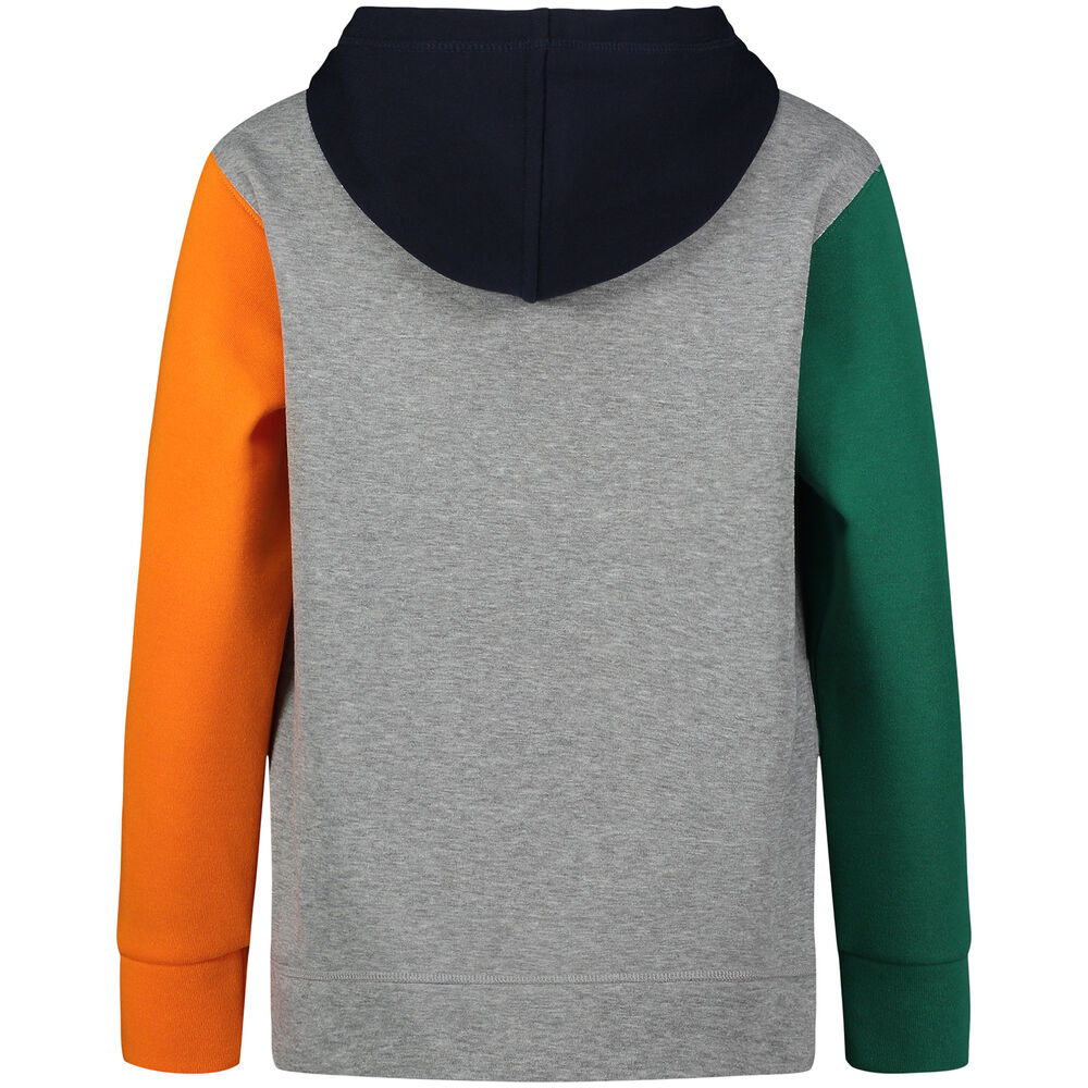 Toddler Boys' Colorblock Hoodie (2T-4T),Grey Heather,large
