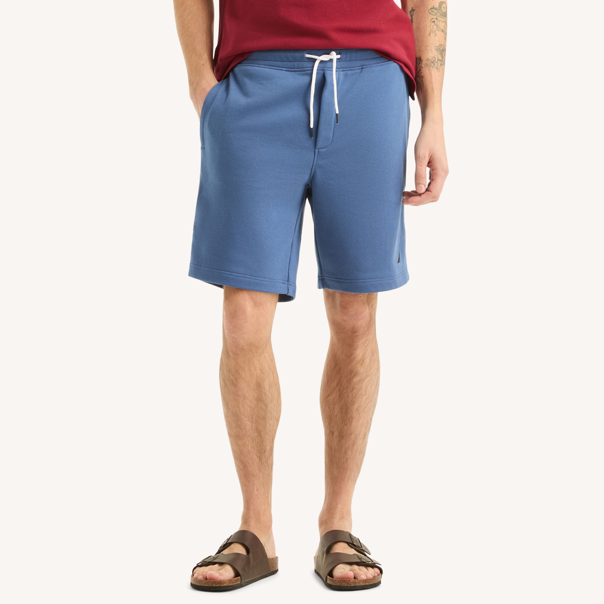 9" Fleece Short,Nite Sea Heather,large