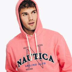 LOGO HOODIE,Teaberry,large