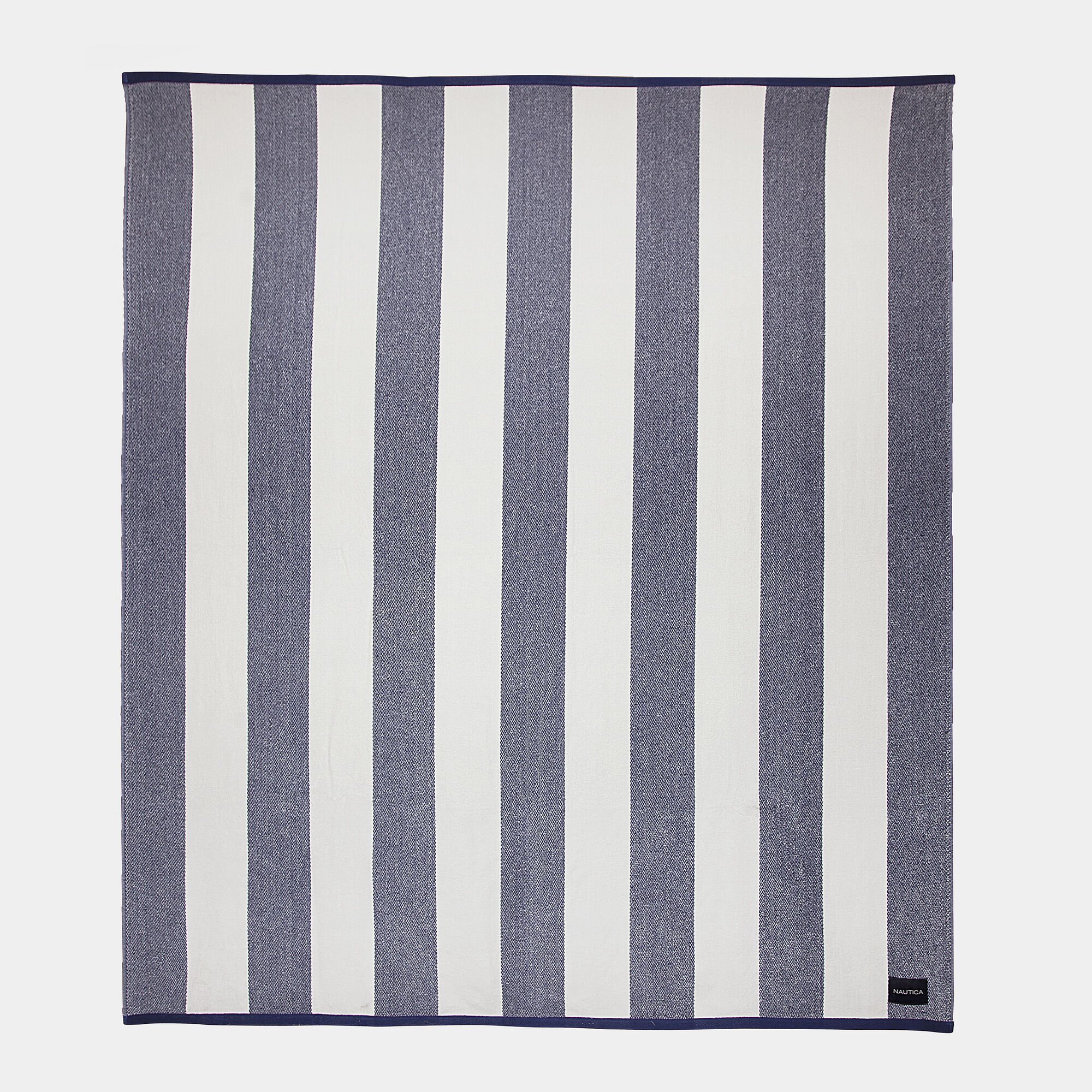 CABANA STRIPE WOVEN TOWEL FOR 2,Ice Blue,large