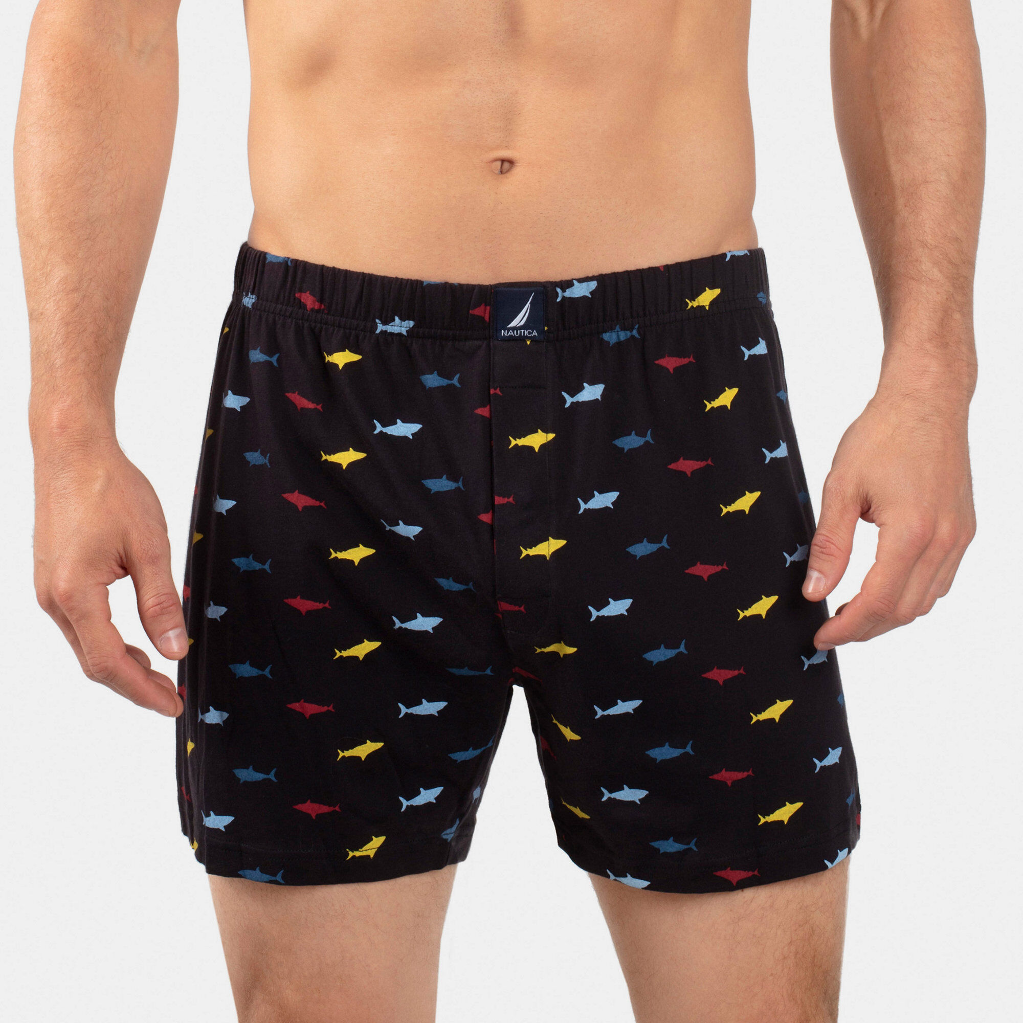 Knit Boxers,Black,large