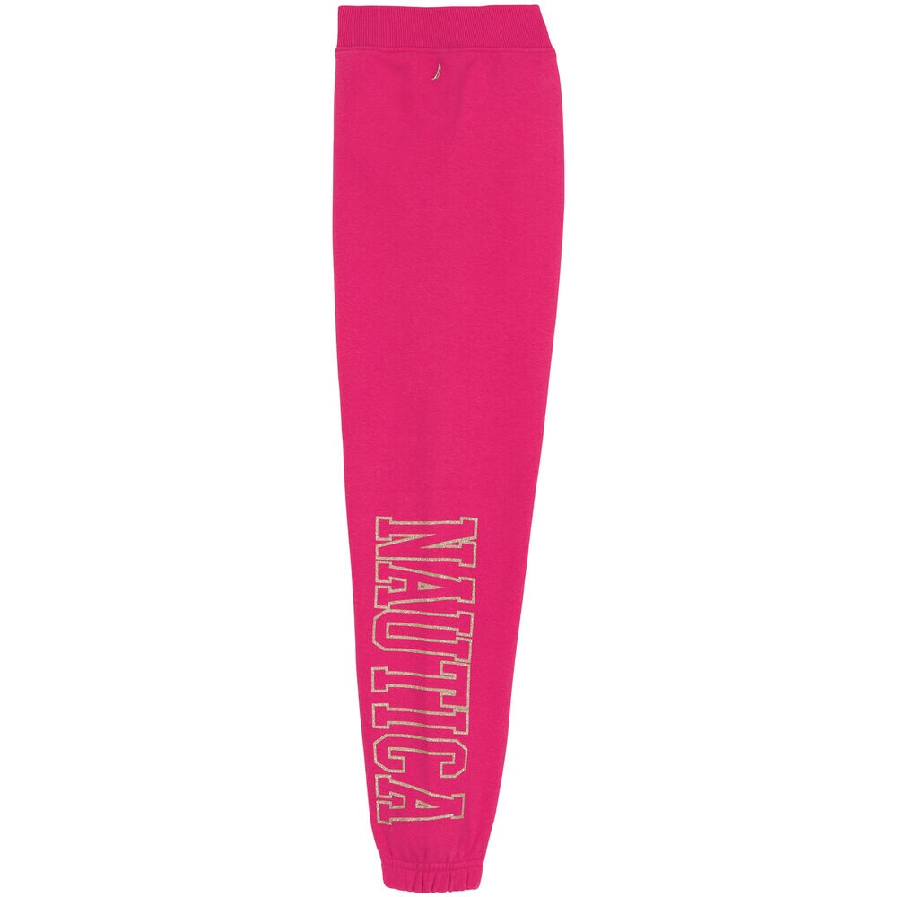 Girls' Fleece Jogger (7-16),Paradise Pink,large