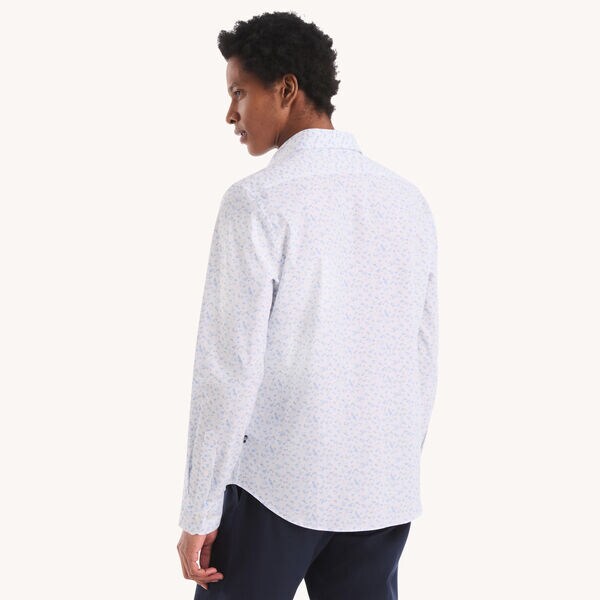 Slim Fit Wrinkle-Resistant Printed Shirt