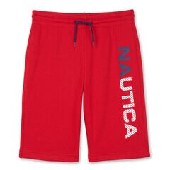 BOYS' DREW ACTIVE KNIT SHORTS (8-20),Melonberry,large