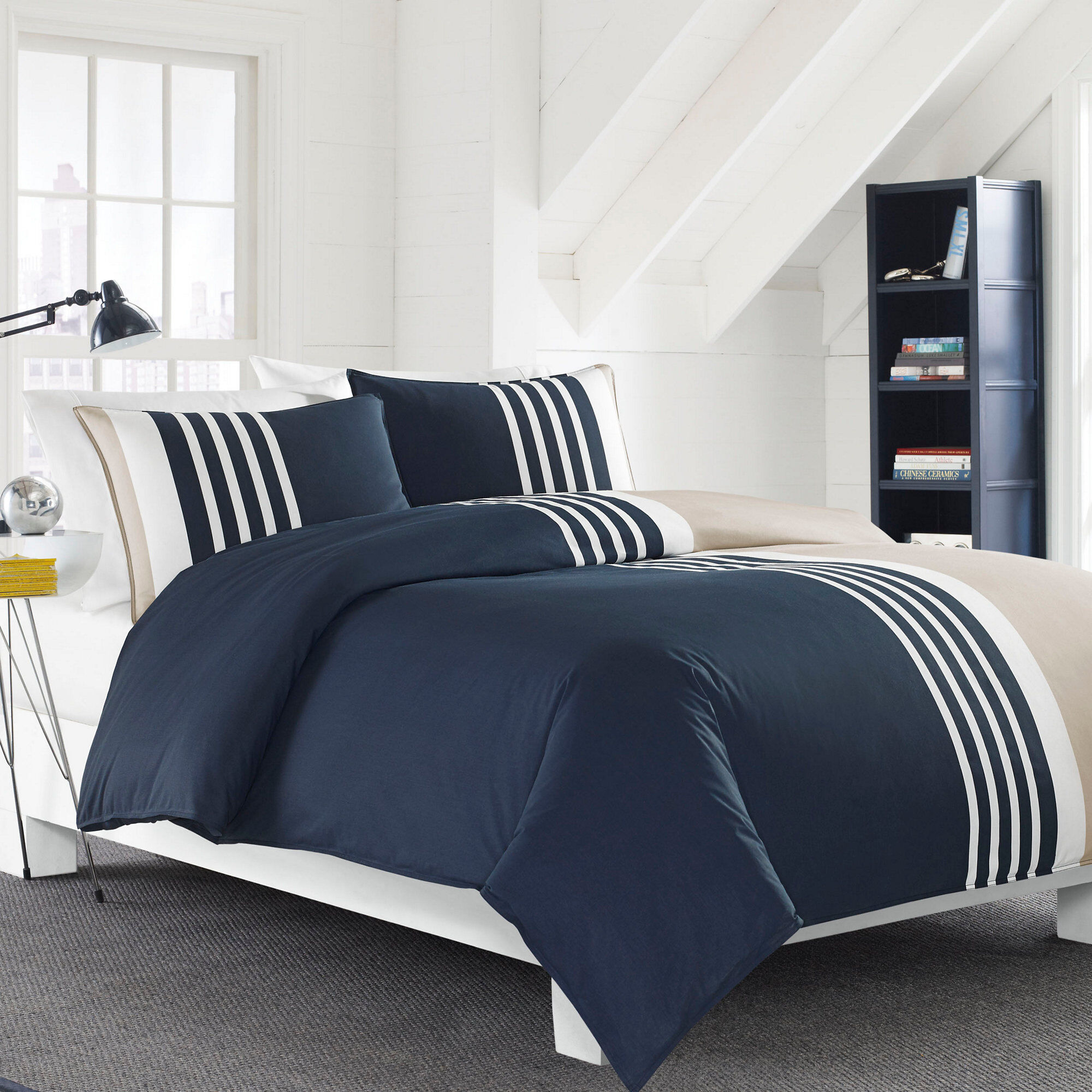 Aport Duvet Set,Navy,large